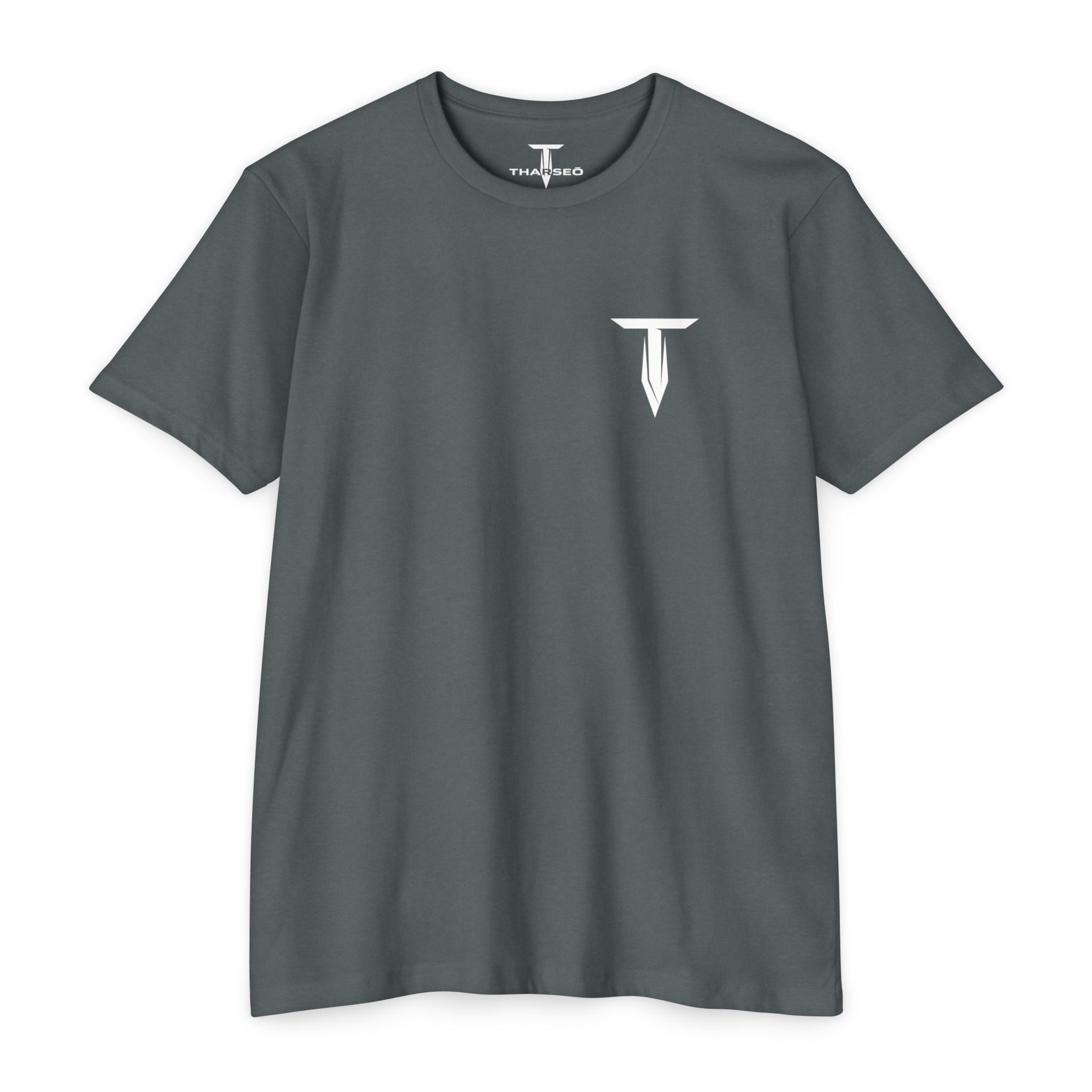 Tharseō Forged & Free Tee | Classic Unisex Crew T-Shirt