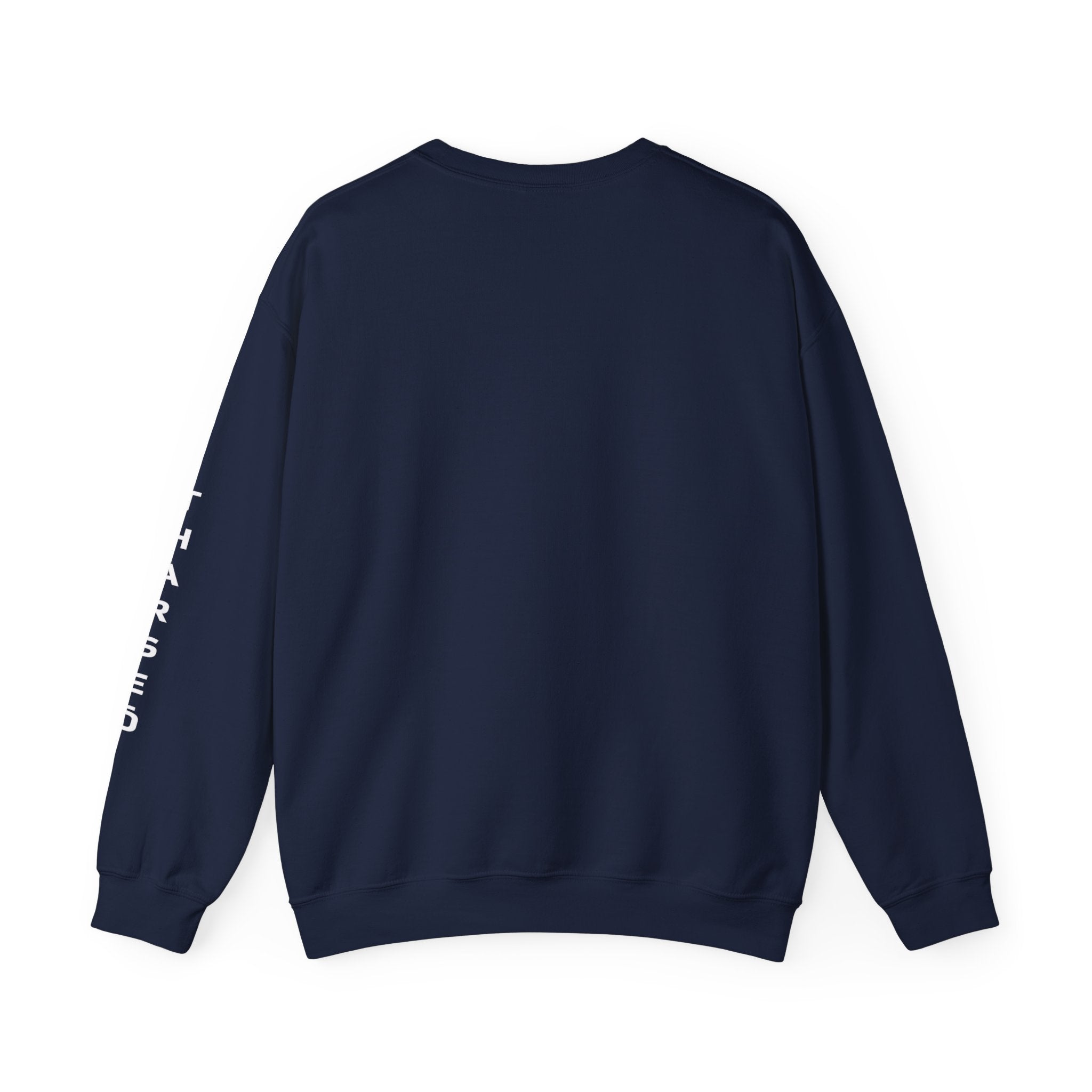 Tharseō Rooted & Forged Crewneck | Motivational Athletic Pullover