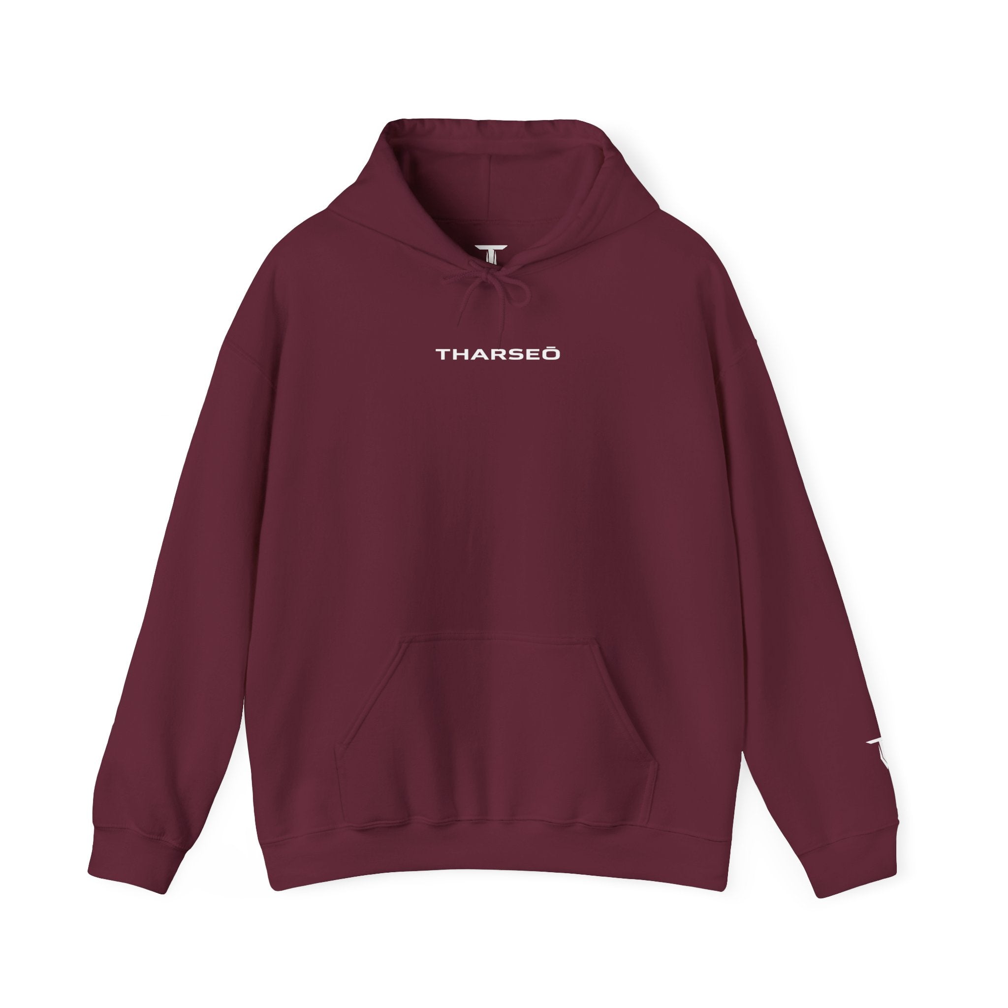 Tharseo Discipline Minimal Logo Hoodie |  Cozy Pullover