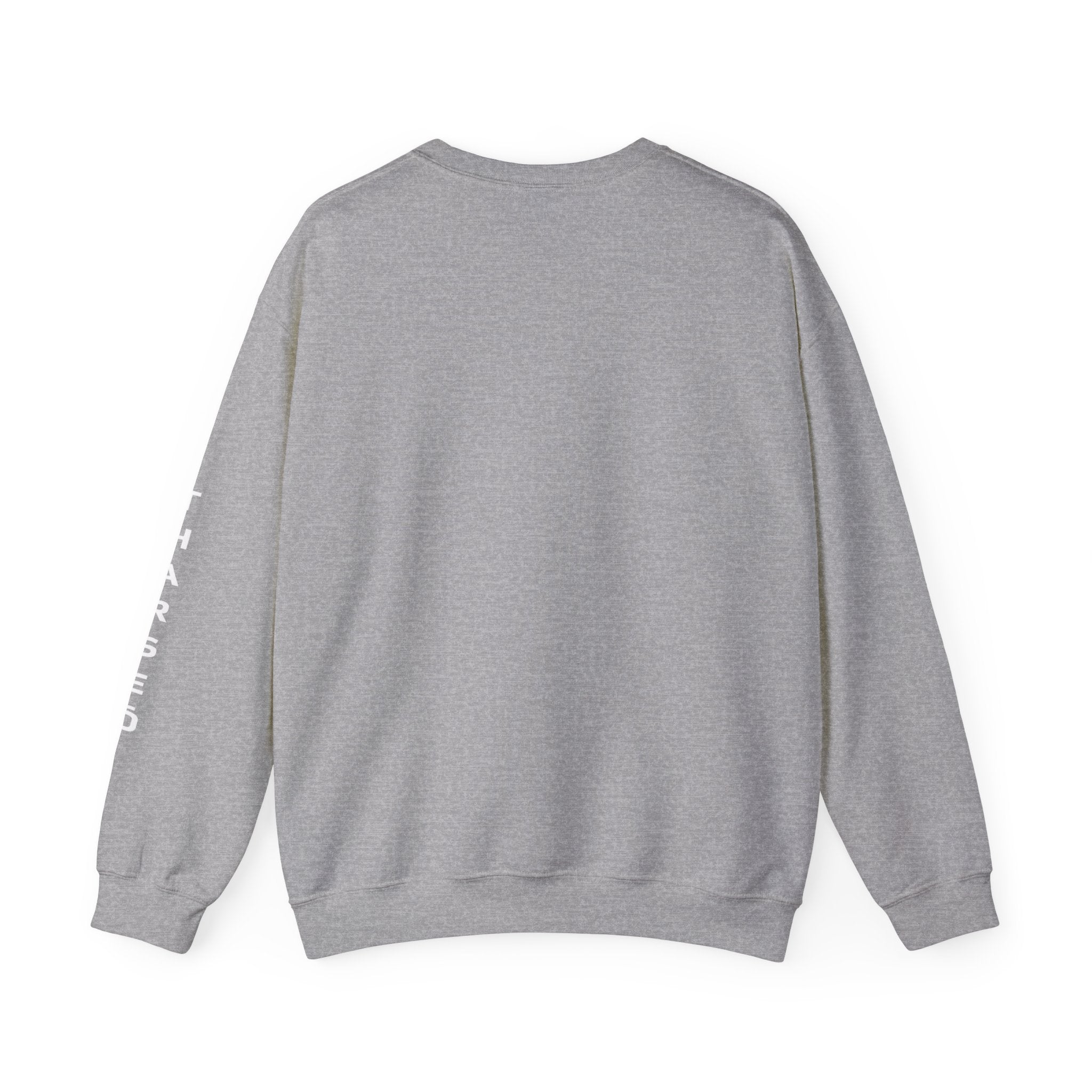 Tharseō Rooted & Forged Crewneck | Motivational Athletic Pullover