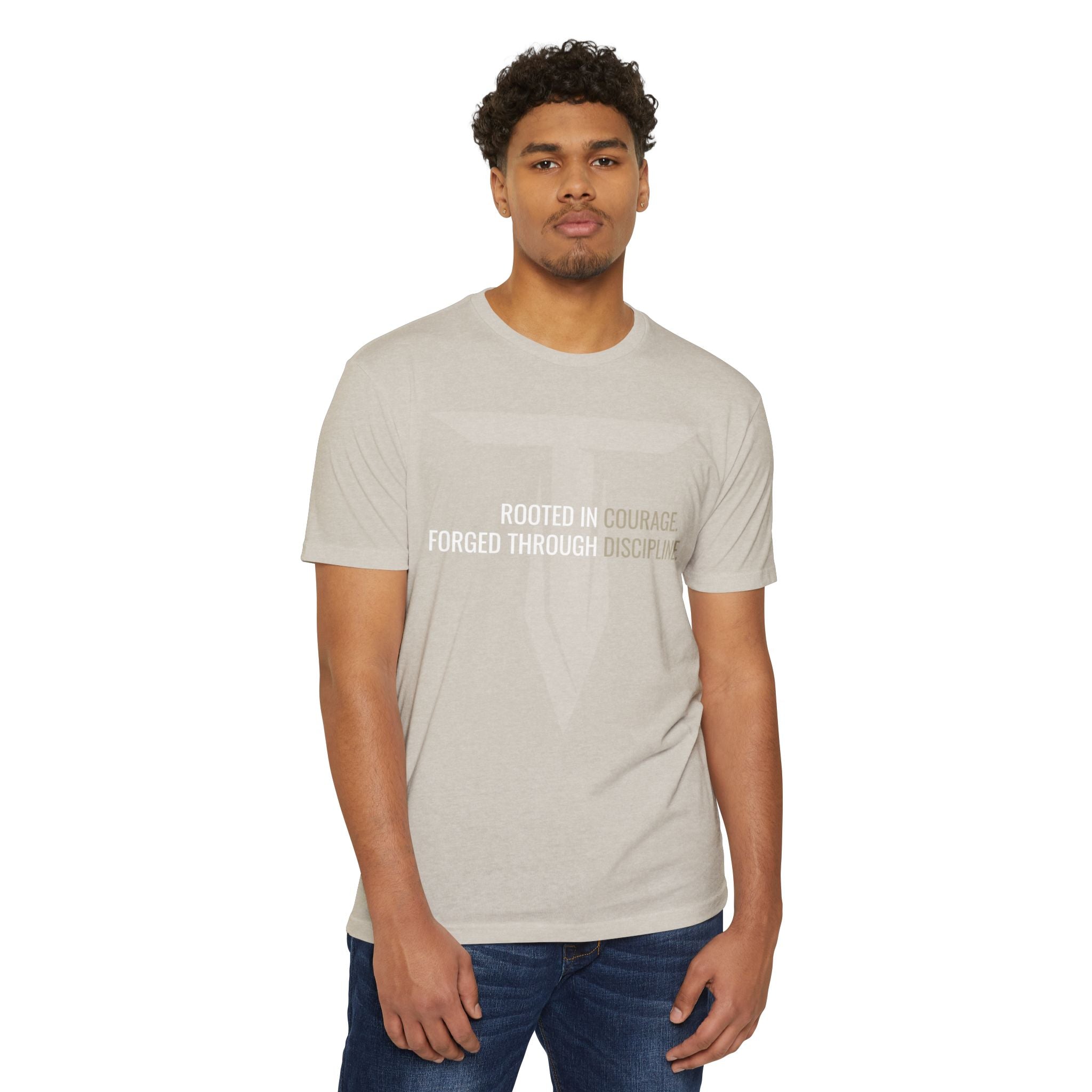 Tharseō Rooted Tee | Classic Unisex Crew T-Shirt