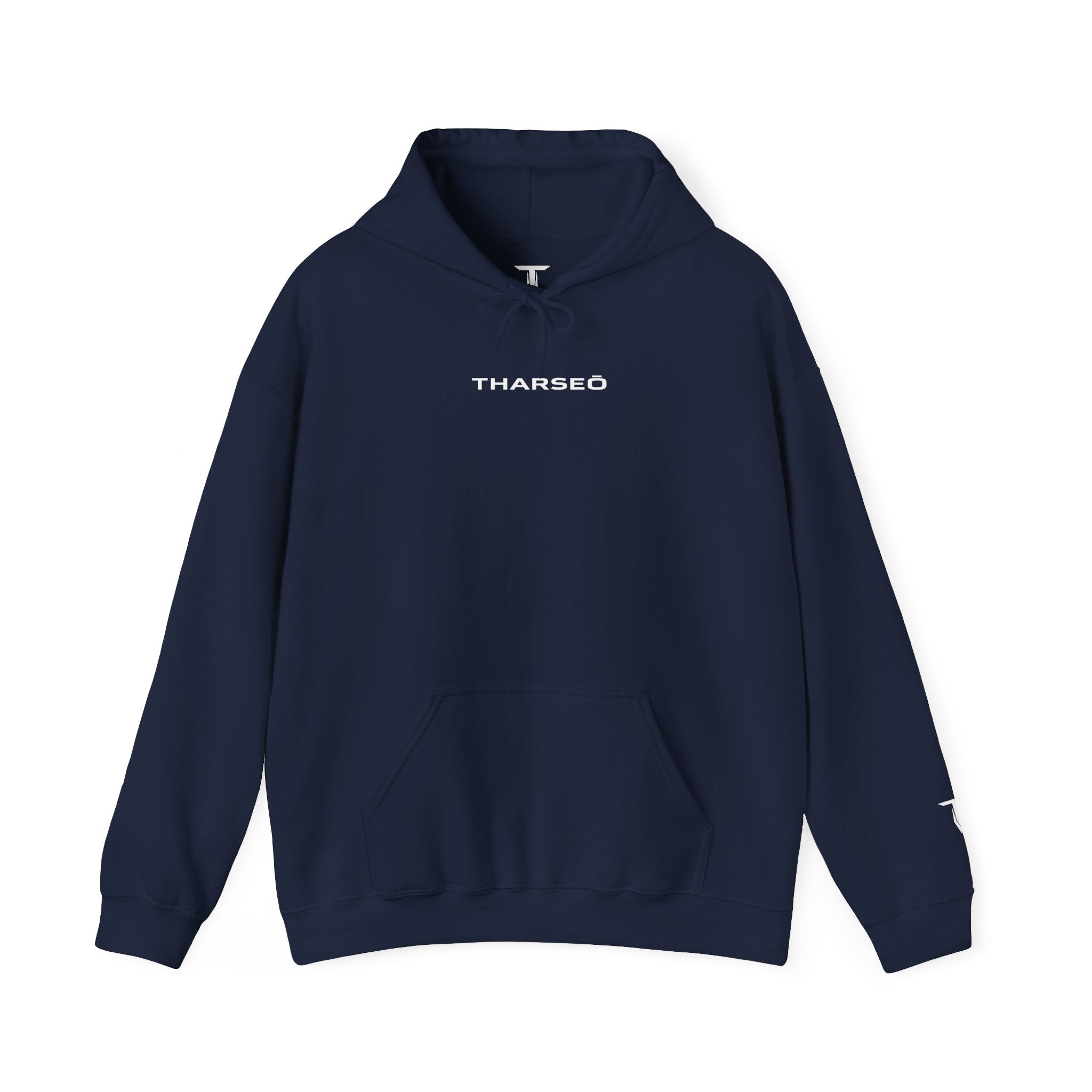 Tharseo Discipline Minimal Logo Hoodie |  Cozy Pullover