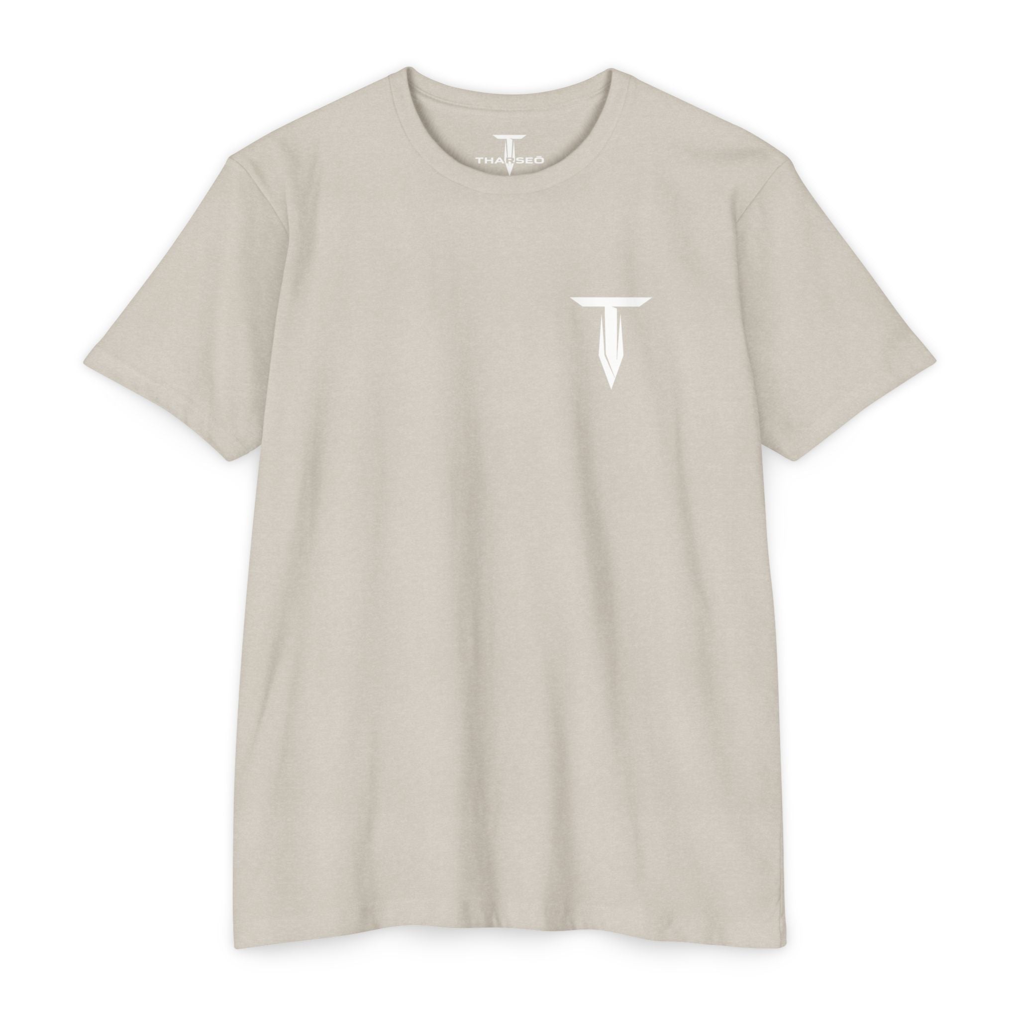 Tharseō Forged & Free Tee | Classic Unisex Crew T-Shirt