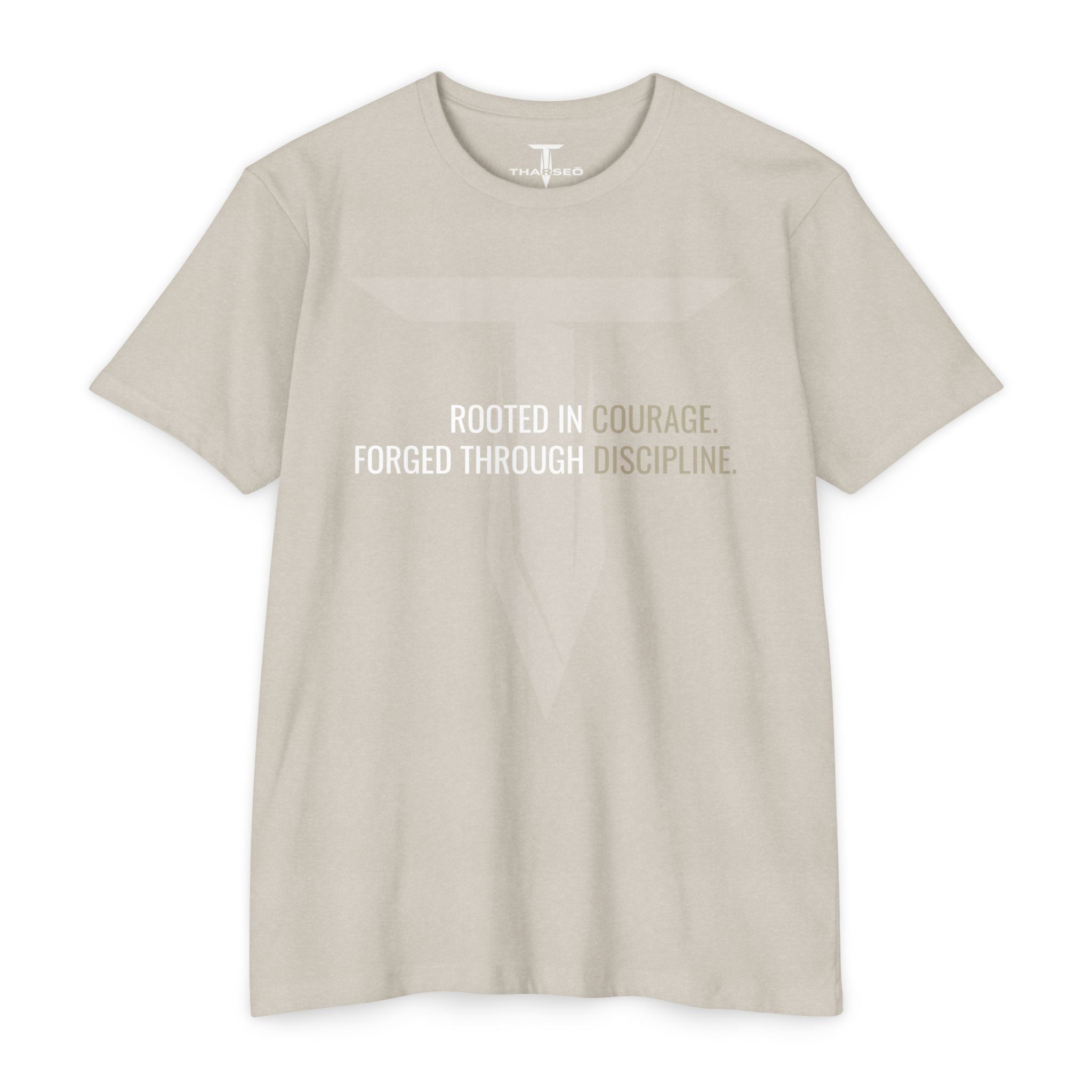 Tharseō Rooted Tee | Classic Unisex Crew T-Shirt