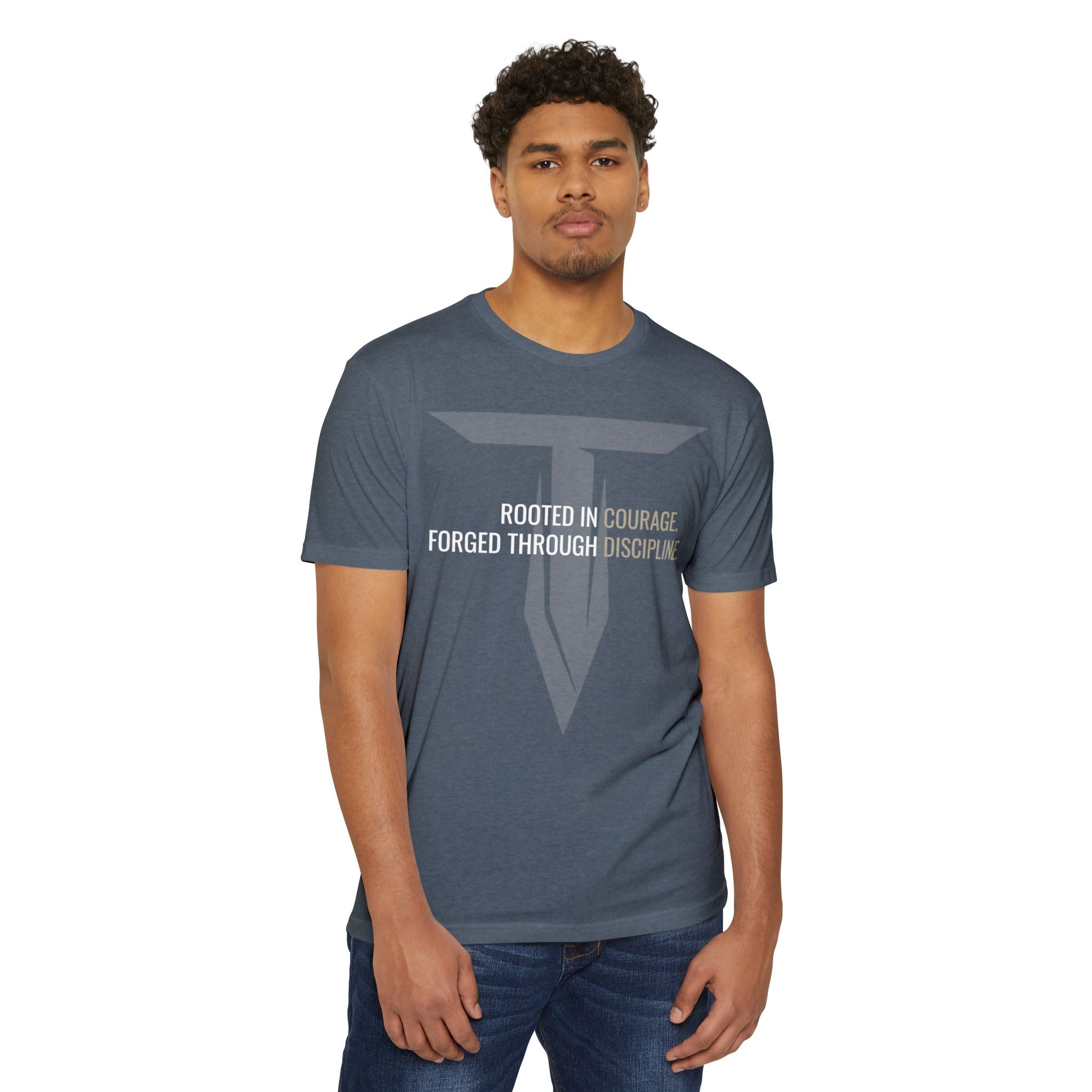 Tharseō Rooted Tee | Classic Unisex Crew T-Shirt