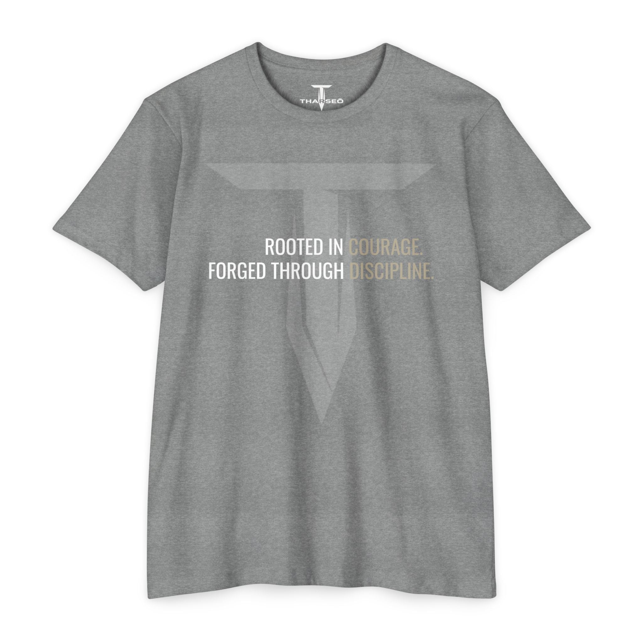 Tharseō Rooted Tee | Classic Unisex Crew T-Shirt