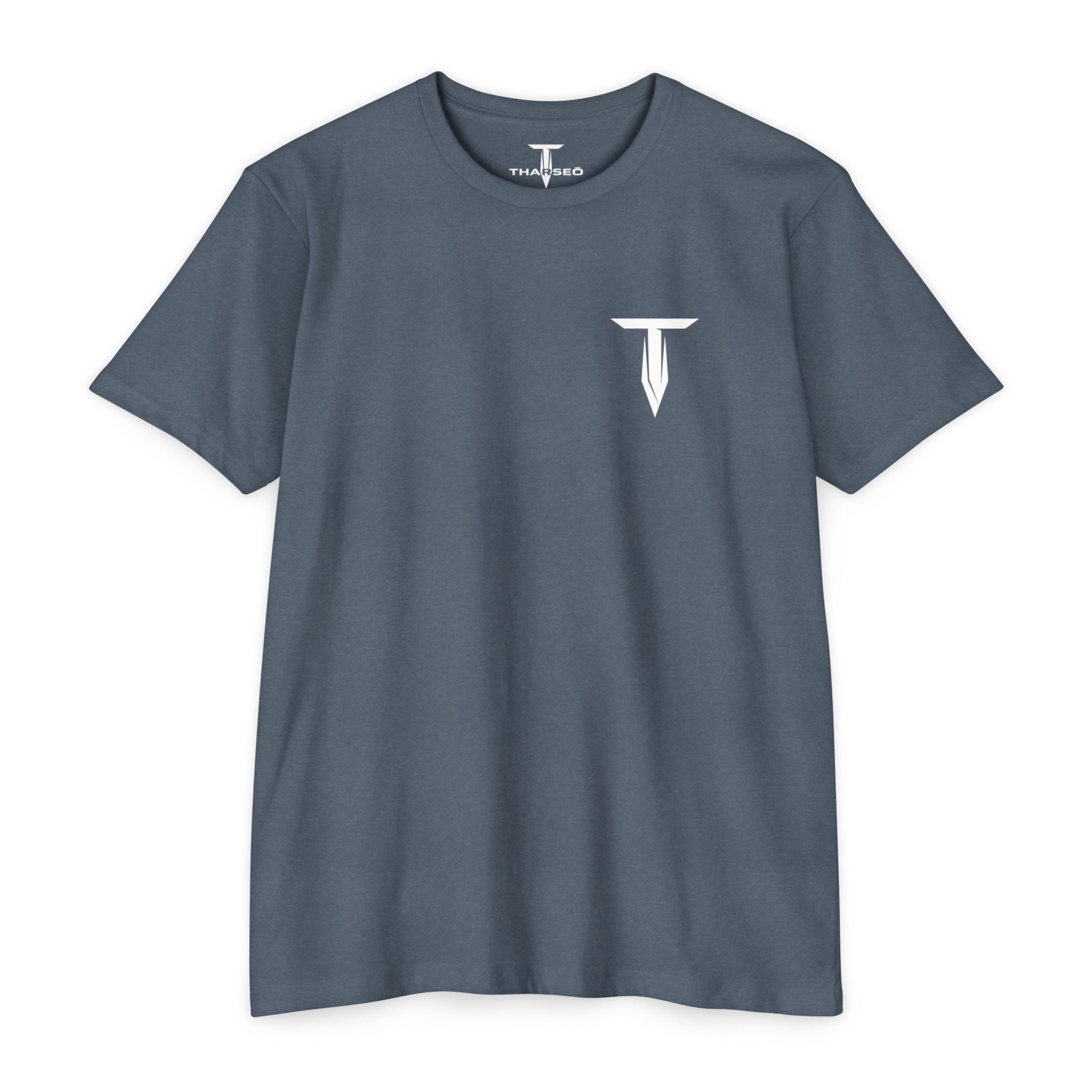 Tharseō Forged & Free Tee | Classic Unisex Crew T-Shirt