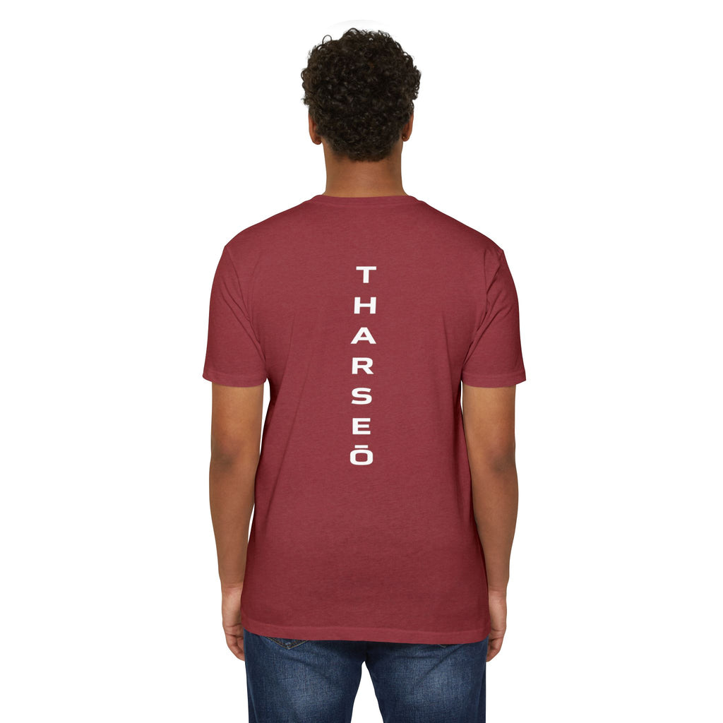 Tharseō Forged & Free Tee | Classic Unisex Crew T-Shirt