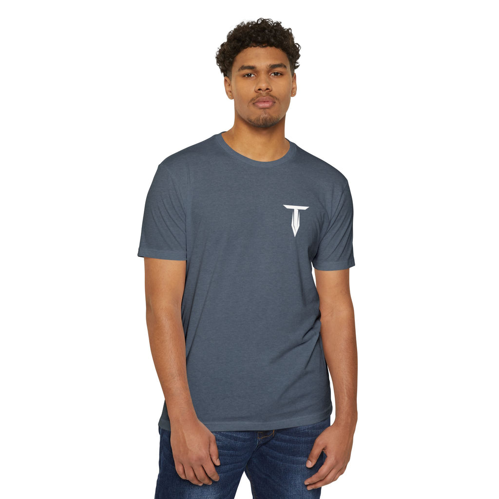 Tharseō Forged & Free Tee | Classic Unisex Crew T-Shirt