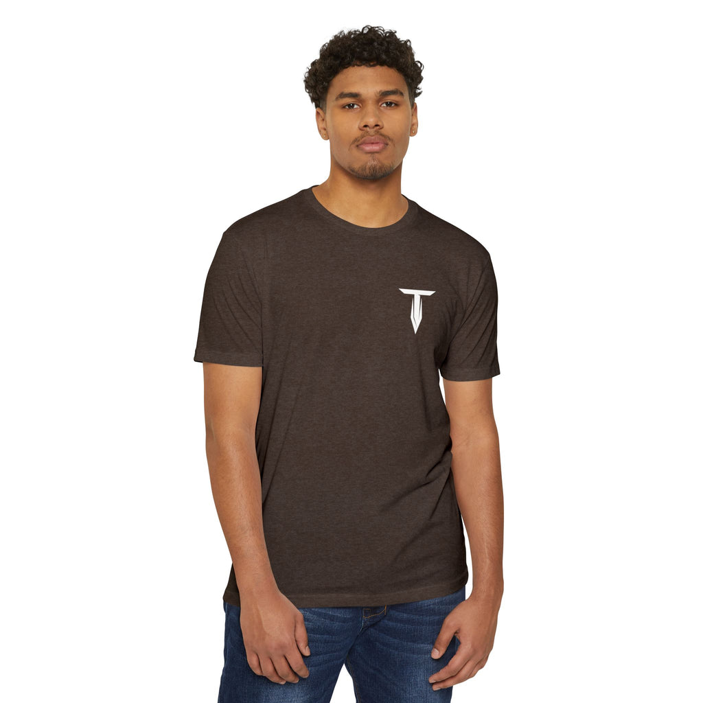 Tharseō Forged & Free Tee | Classic Unisex Crew T-Shirt