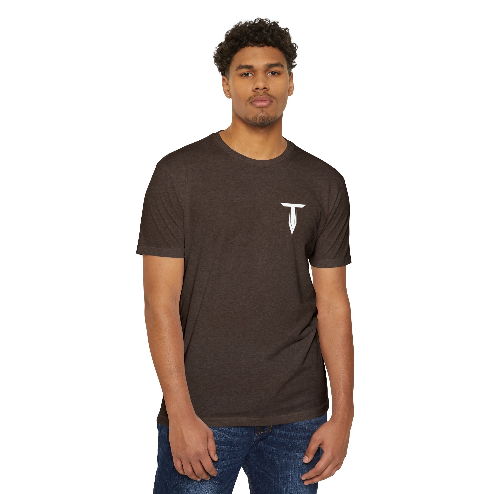 Tharseō Forged & Free Tee | Classic Unisex Crew T-Shirt