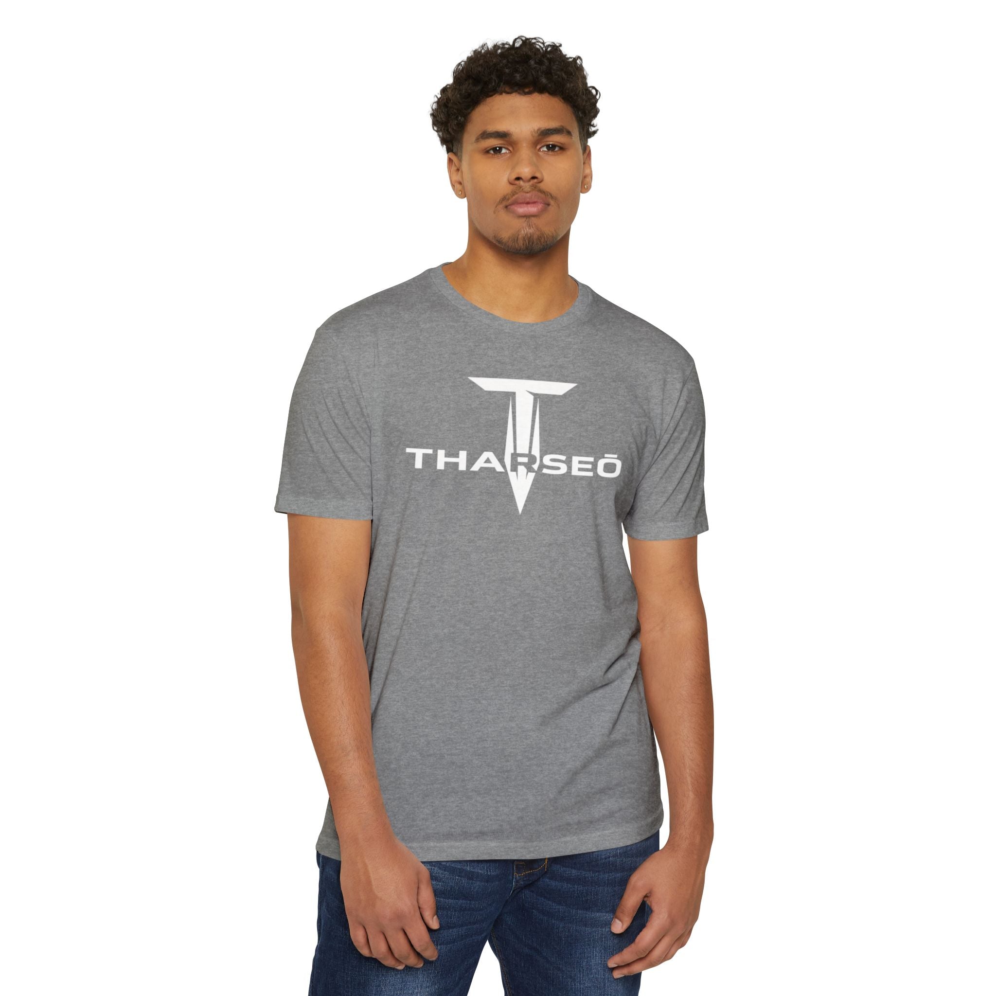 Tharseō Courage Tee | Classic Unisex Crew T-Shirt