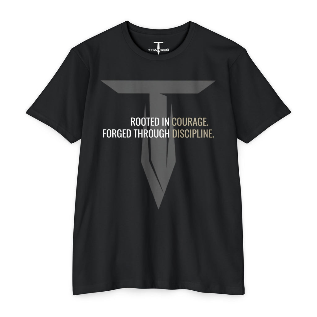 Tharseō Rooted Tee | Classic Unisex Crew T-Shirt