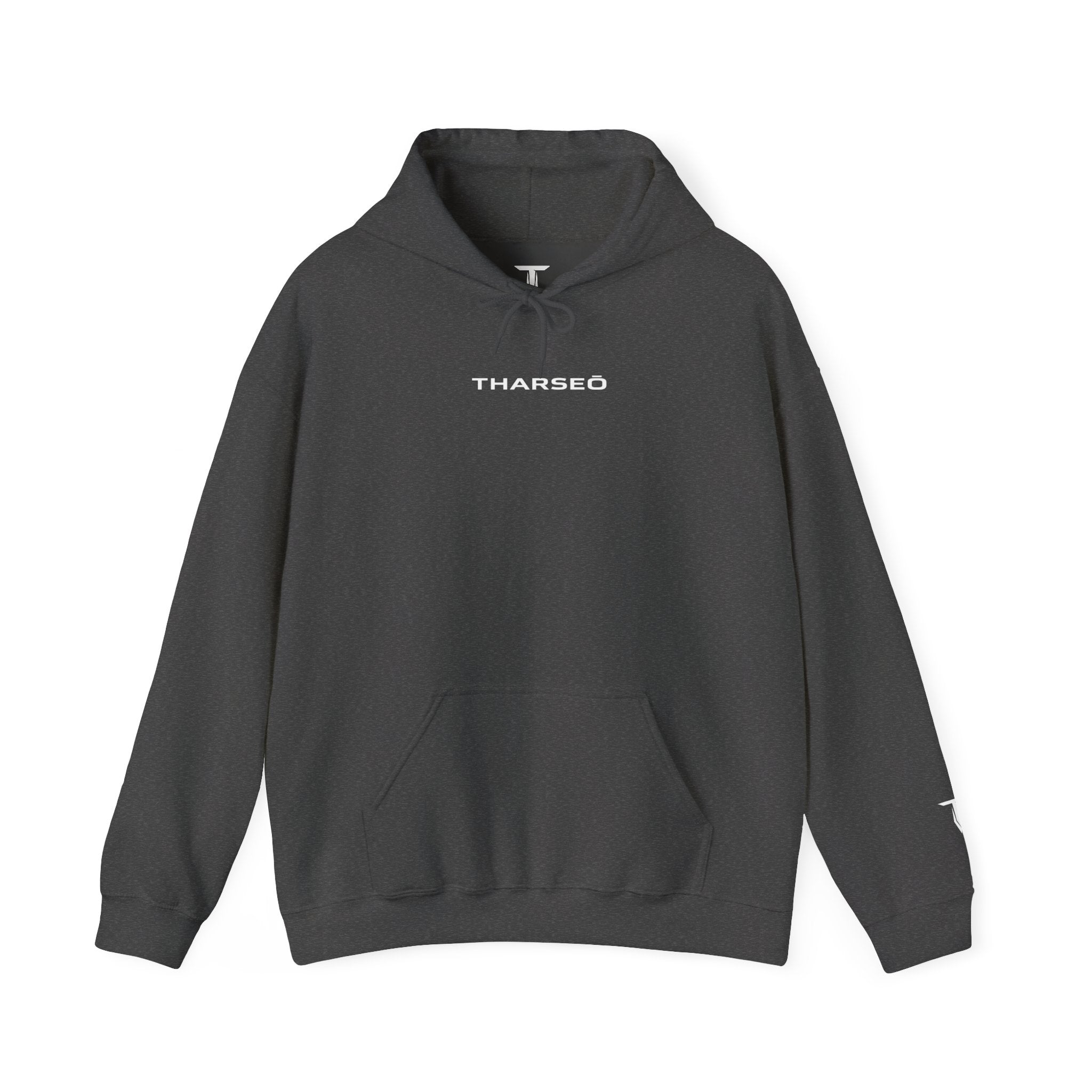 Tharseo Discipline Minimal Logo Hoodie |  Cozy Pullover