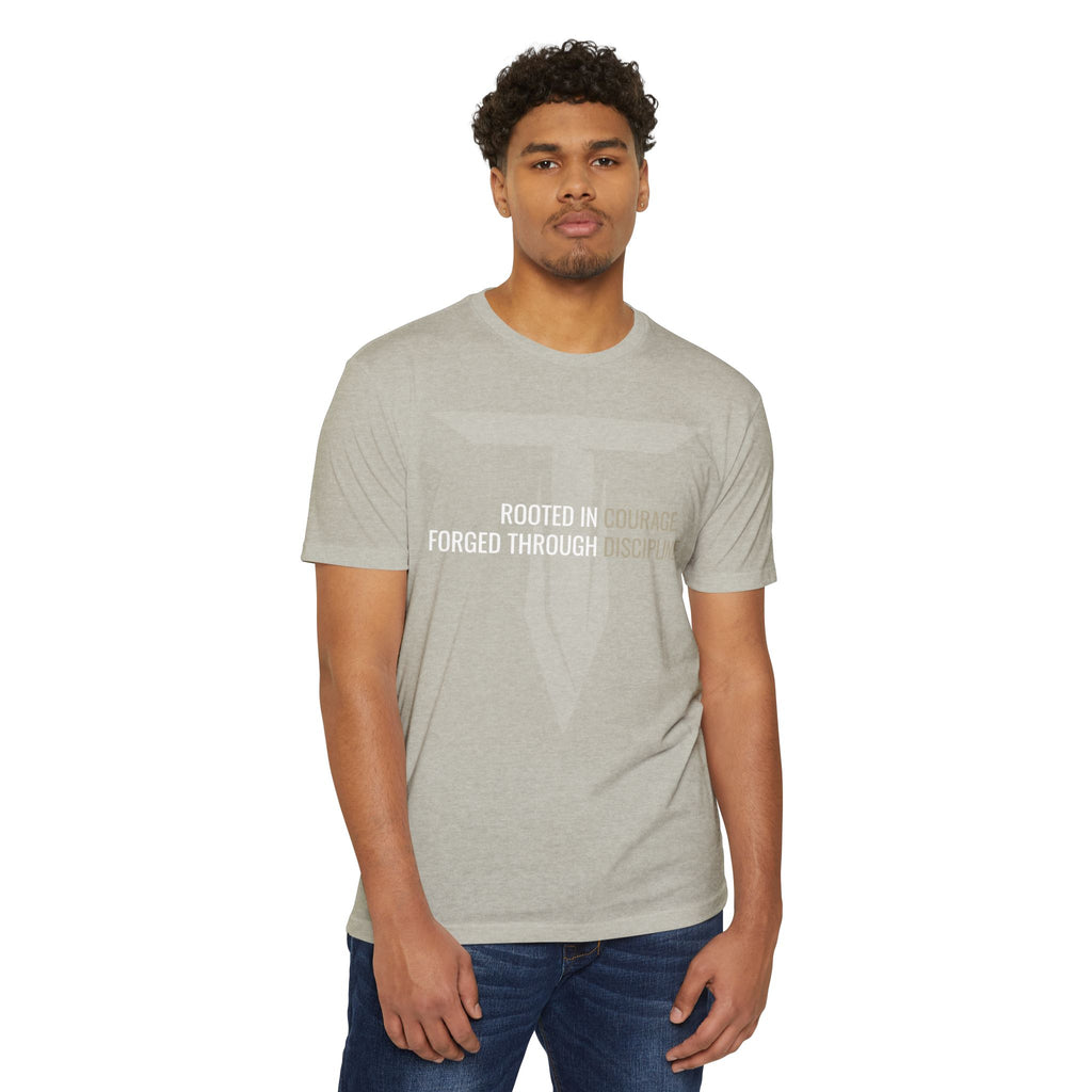Tharseō Rooted Tee | Classic Unisex Crew T-Shirt