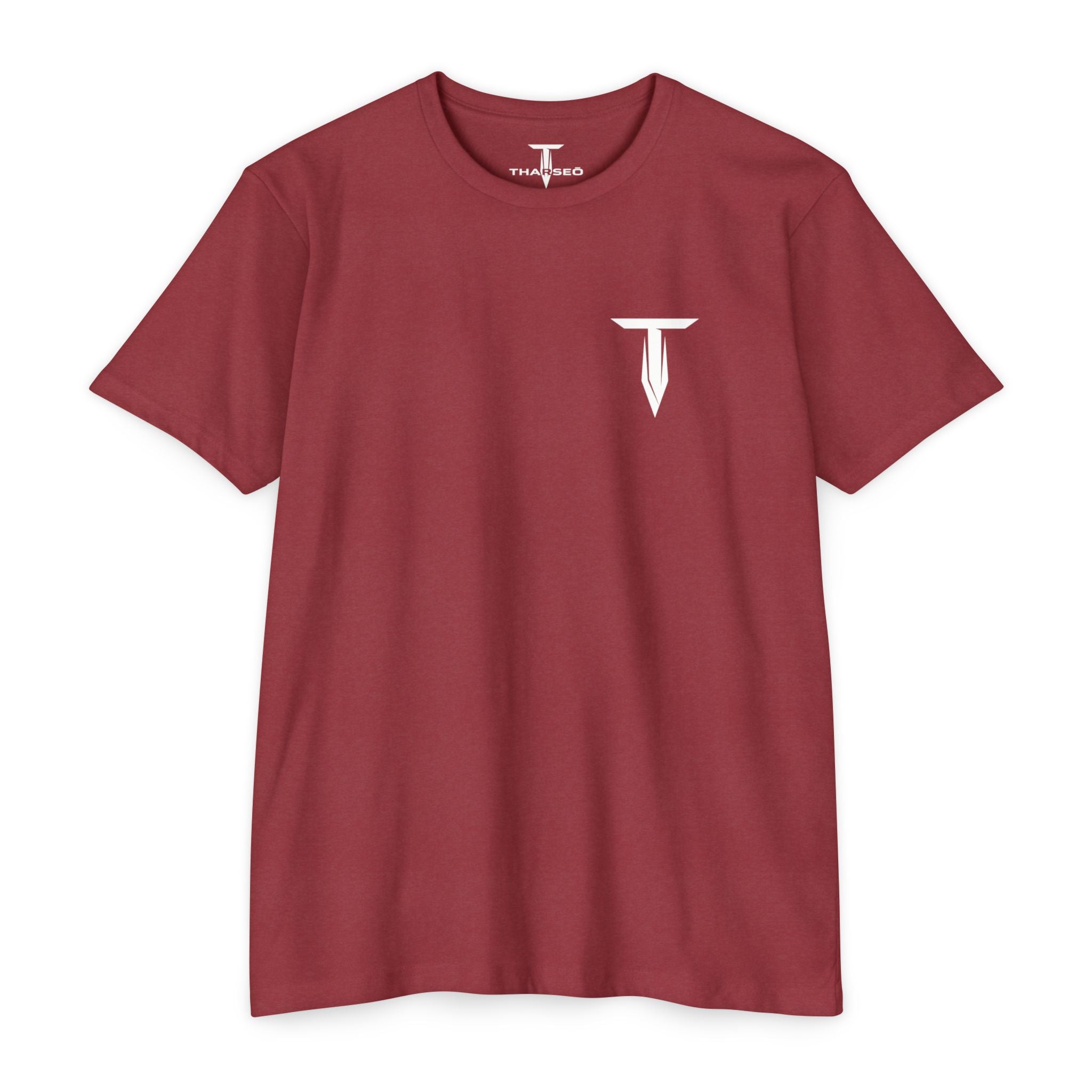 Tharseō Forged & Free Tee | Classic Unisex Crew T-Shirt