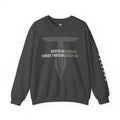 Tharseō Rooted & Forged Crewneck | Motivational Athletic Pullover