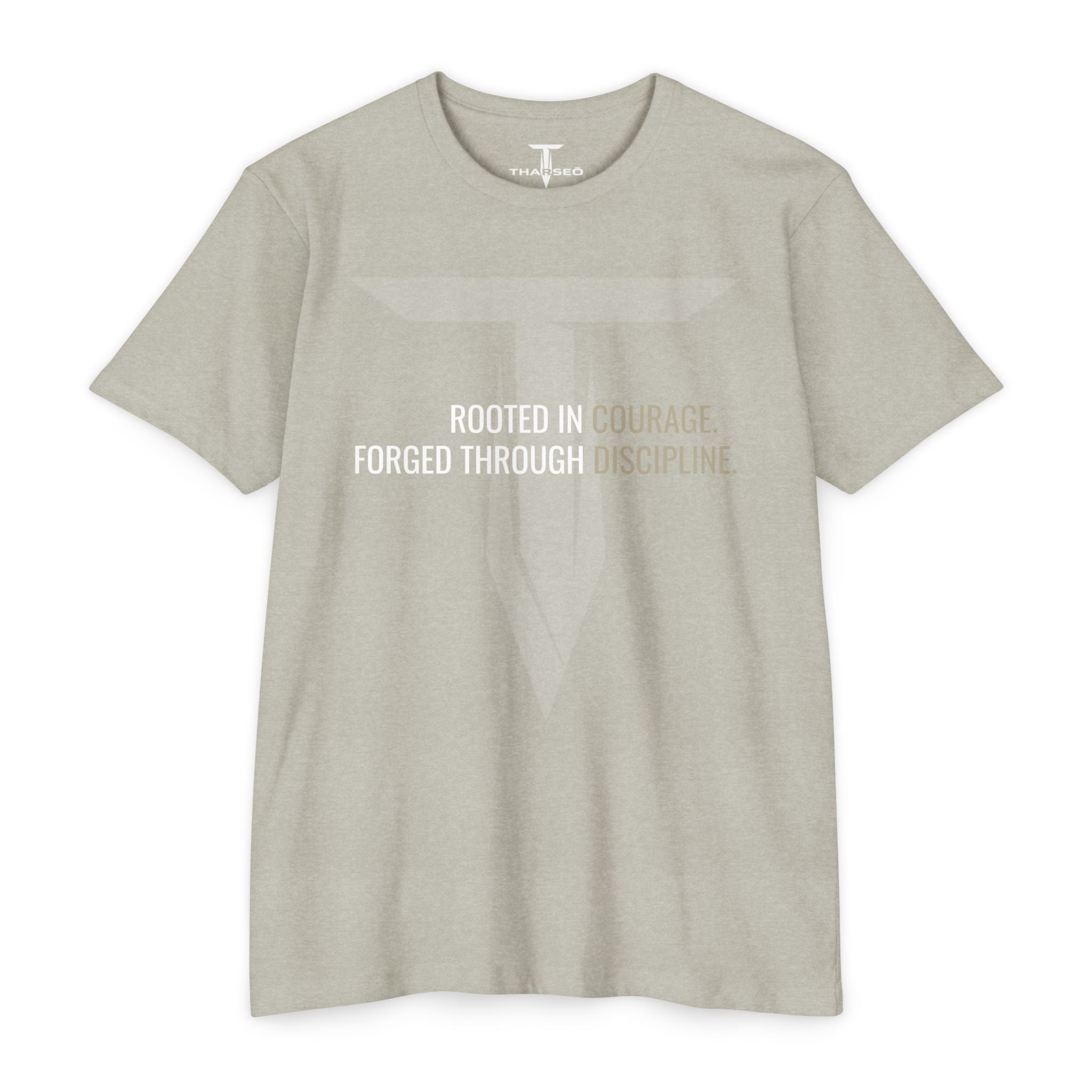 Tharseō Rooted Tee | Classic Unisex Crew T-Shirt