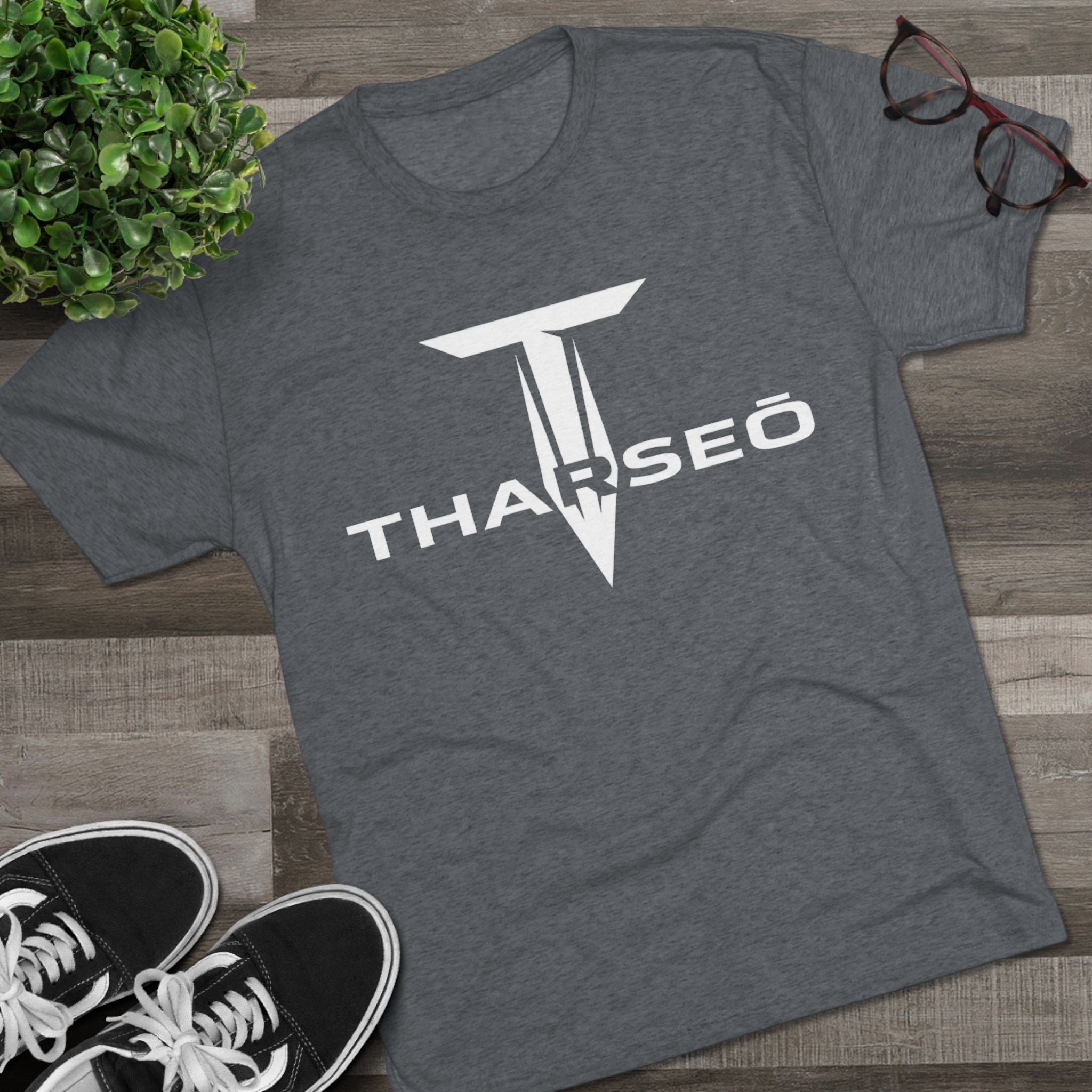 Tharseo Logo Tee — Graphic Tech Lifestyle T-Shirt