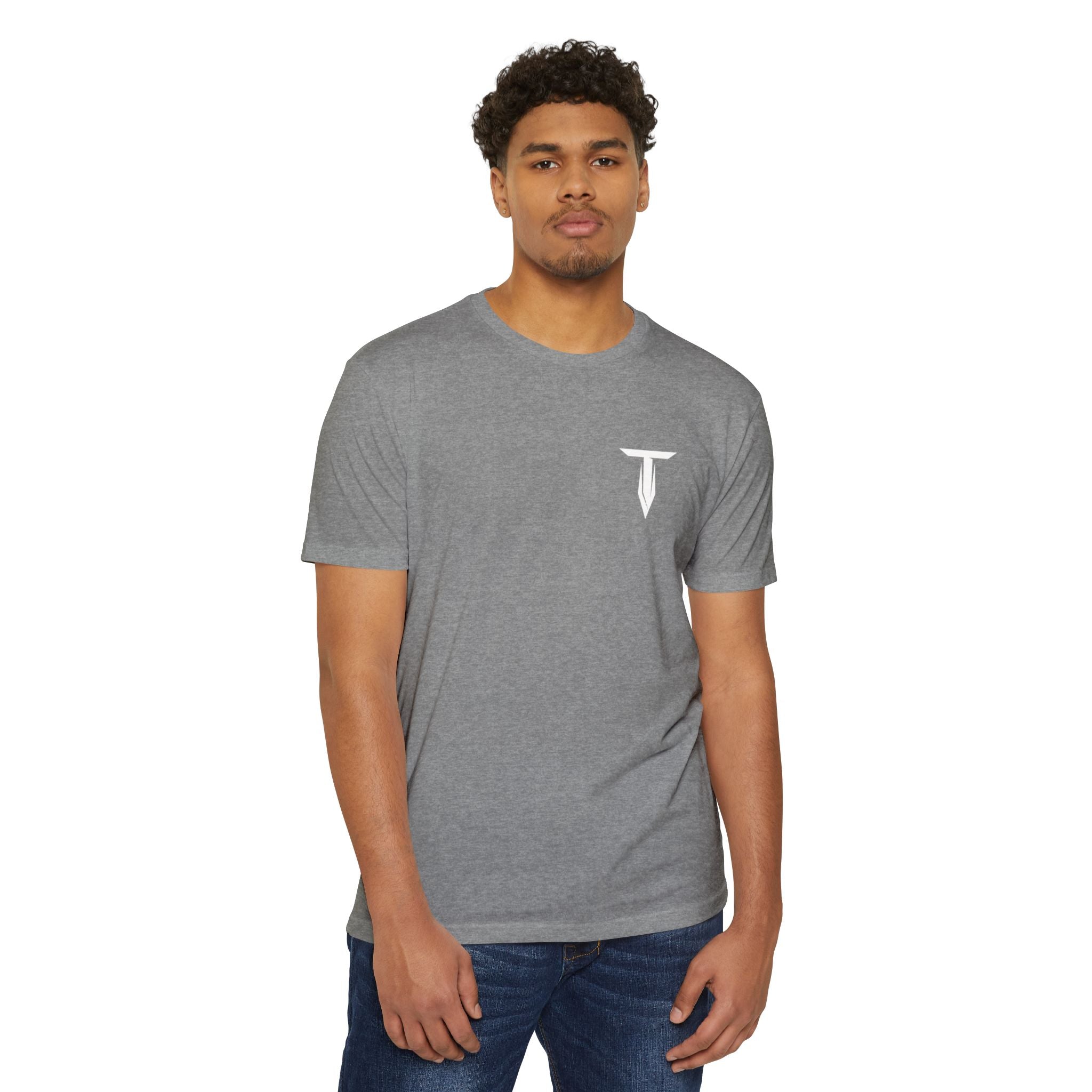 Tharseō Forged & Free Tee | Classic Unisex Crew T-Shirt