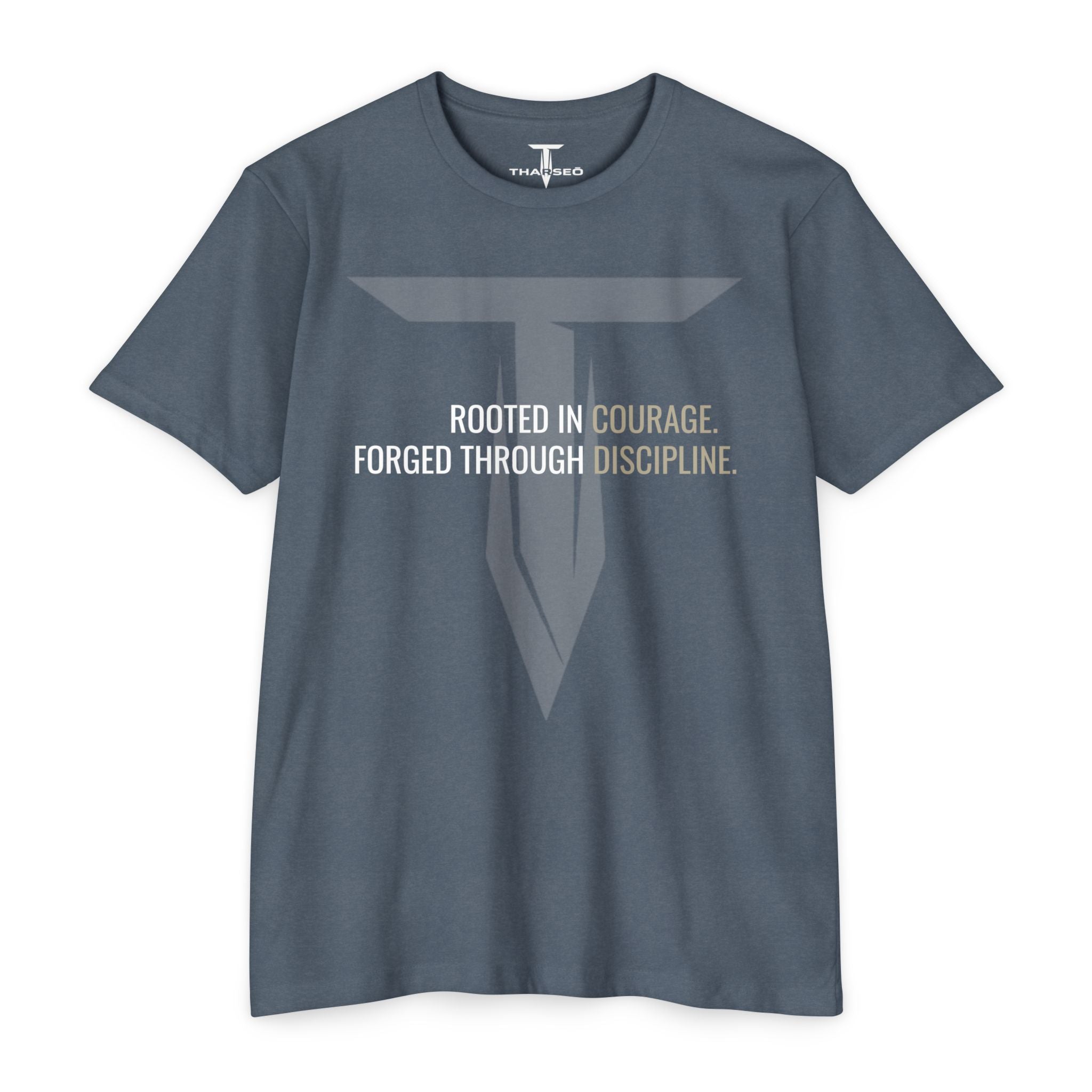 Tharseō Rooted Tee | Classic Unisex Crew T-Shirt