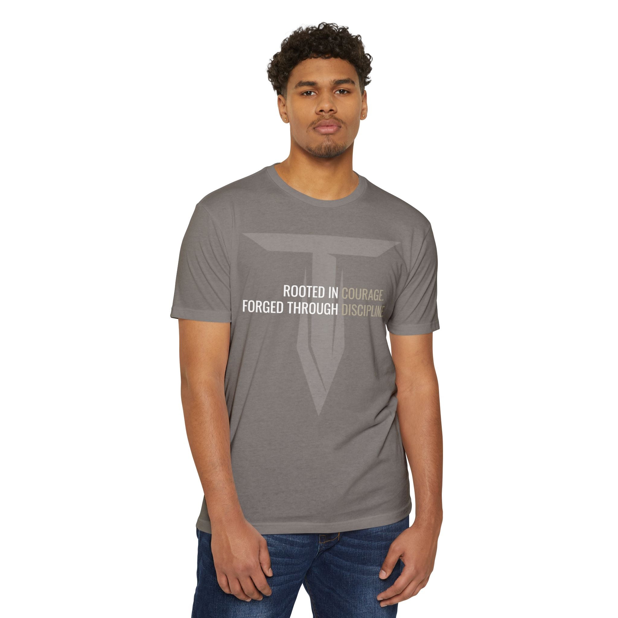 Tharseō Rooted Tee | Classic Unisex Crew T-Shirt