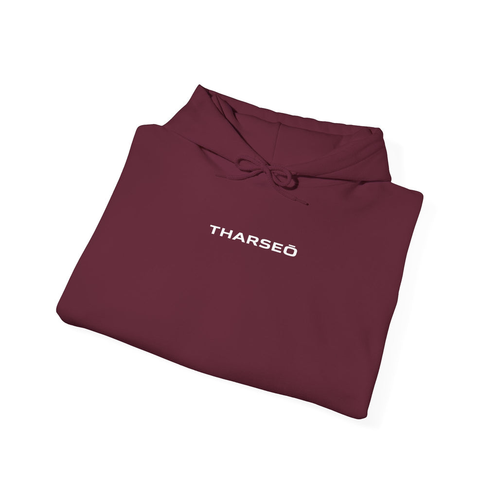 Tharseo Discipline Minimal Logo Hoodie |  Cozy Pullover