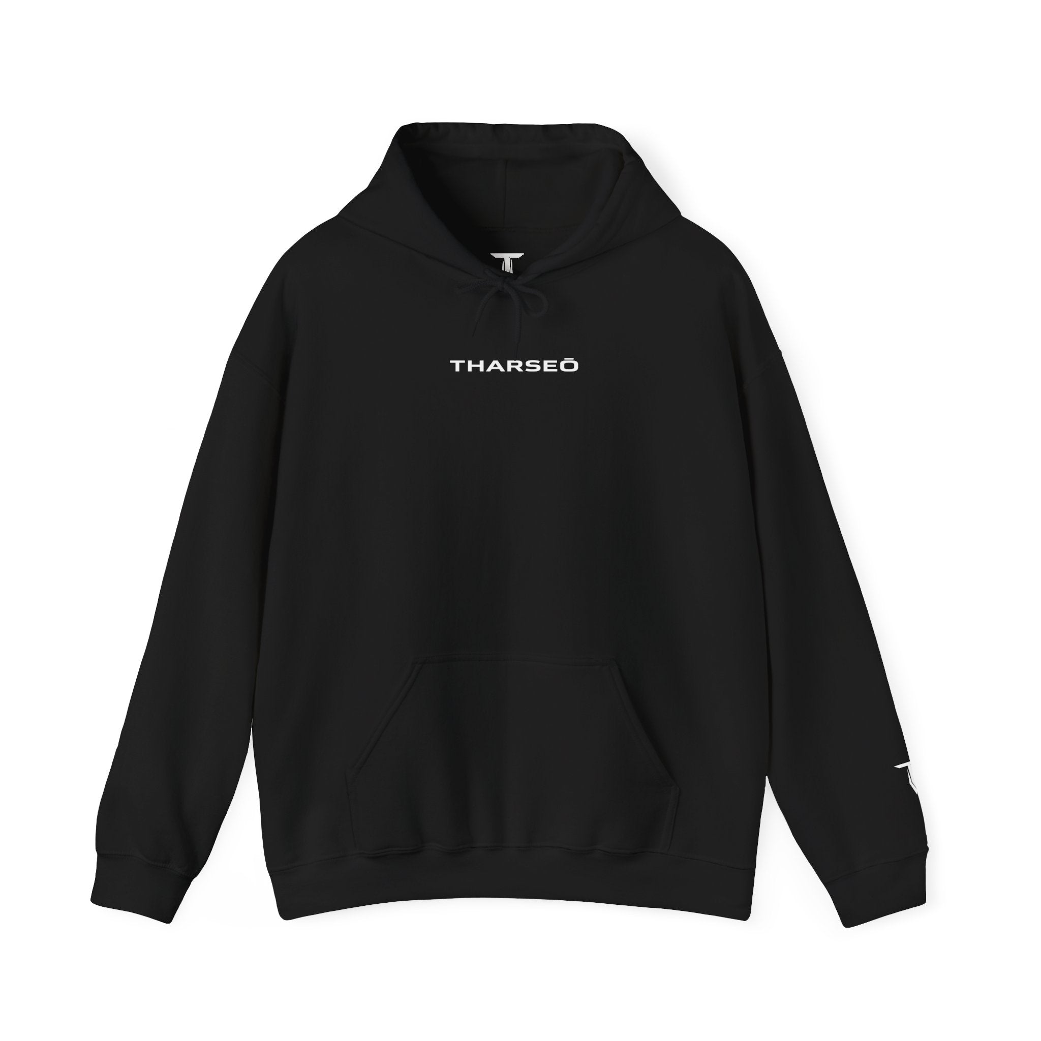 Tharseo Discipline Minimal Logo Hoodie |  Cozy Pullover