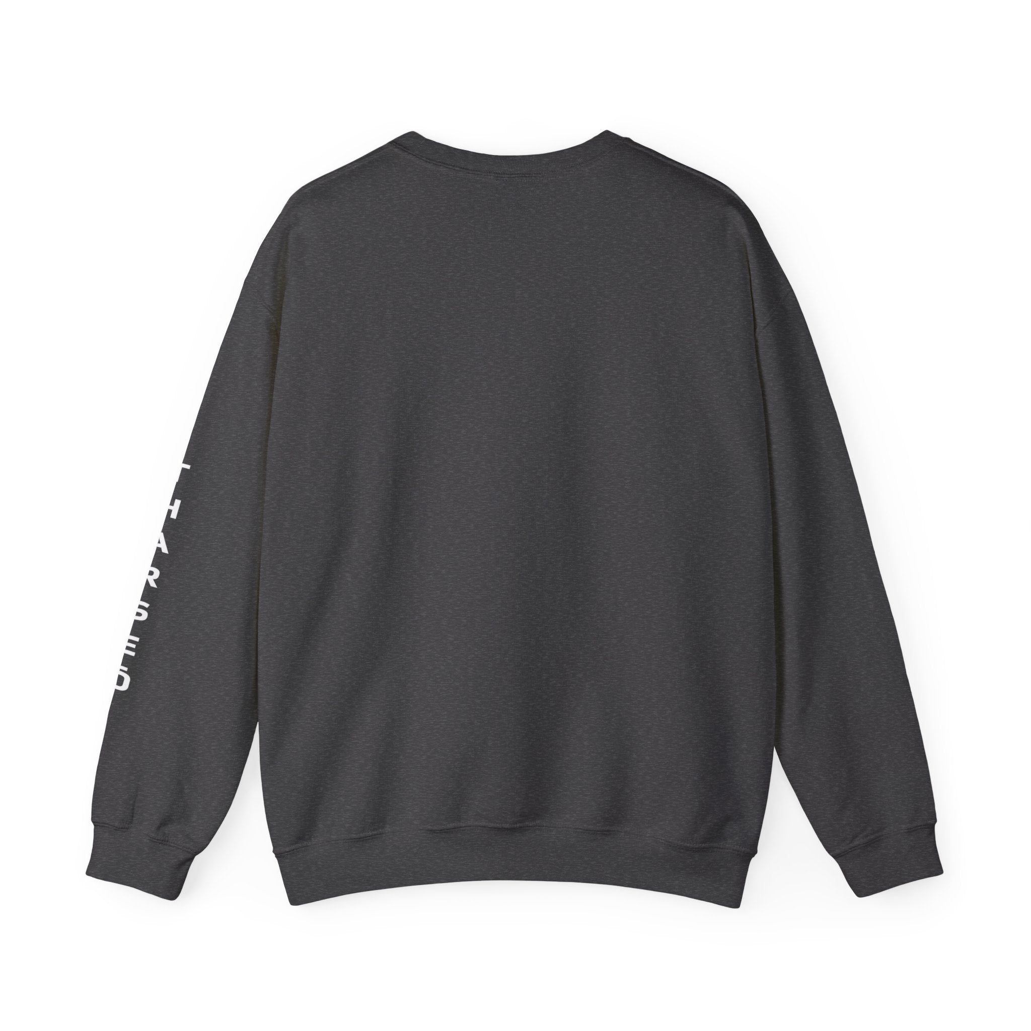 Tharseō Rooted & Forged Crewneck | Motivational Athletic Pullover